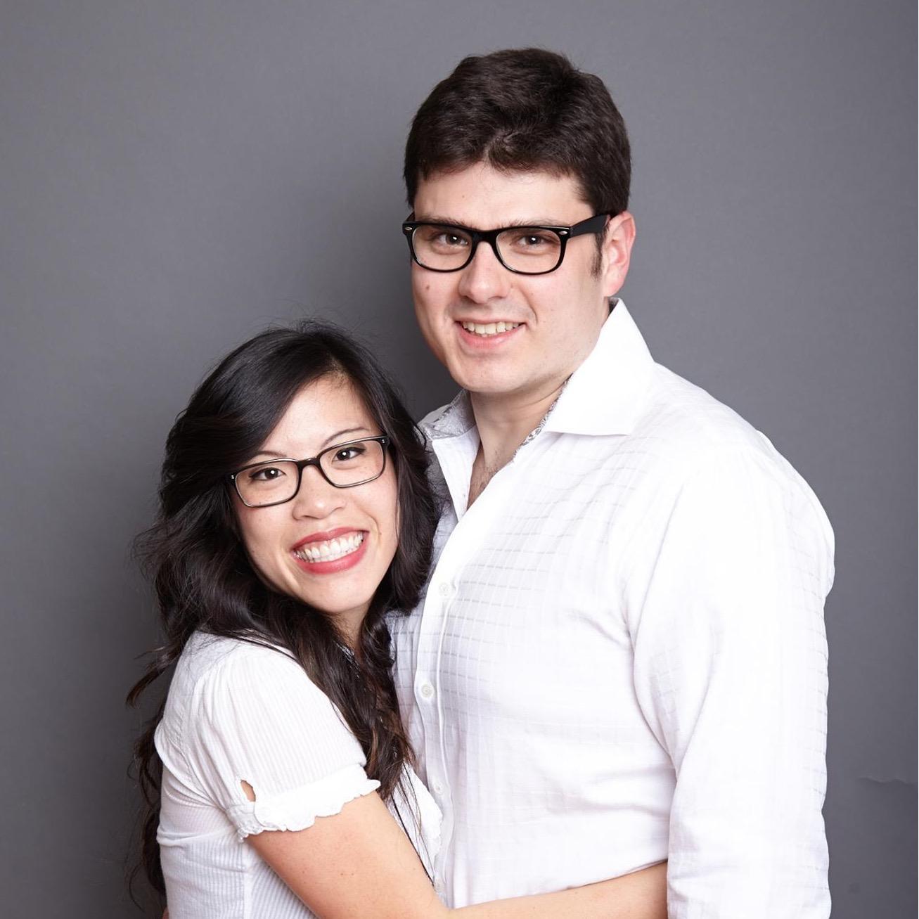 At one of Brittany & Phil's epic photobooth parties
