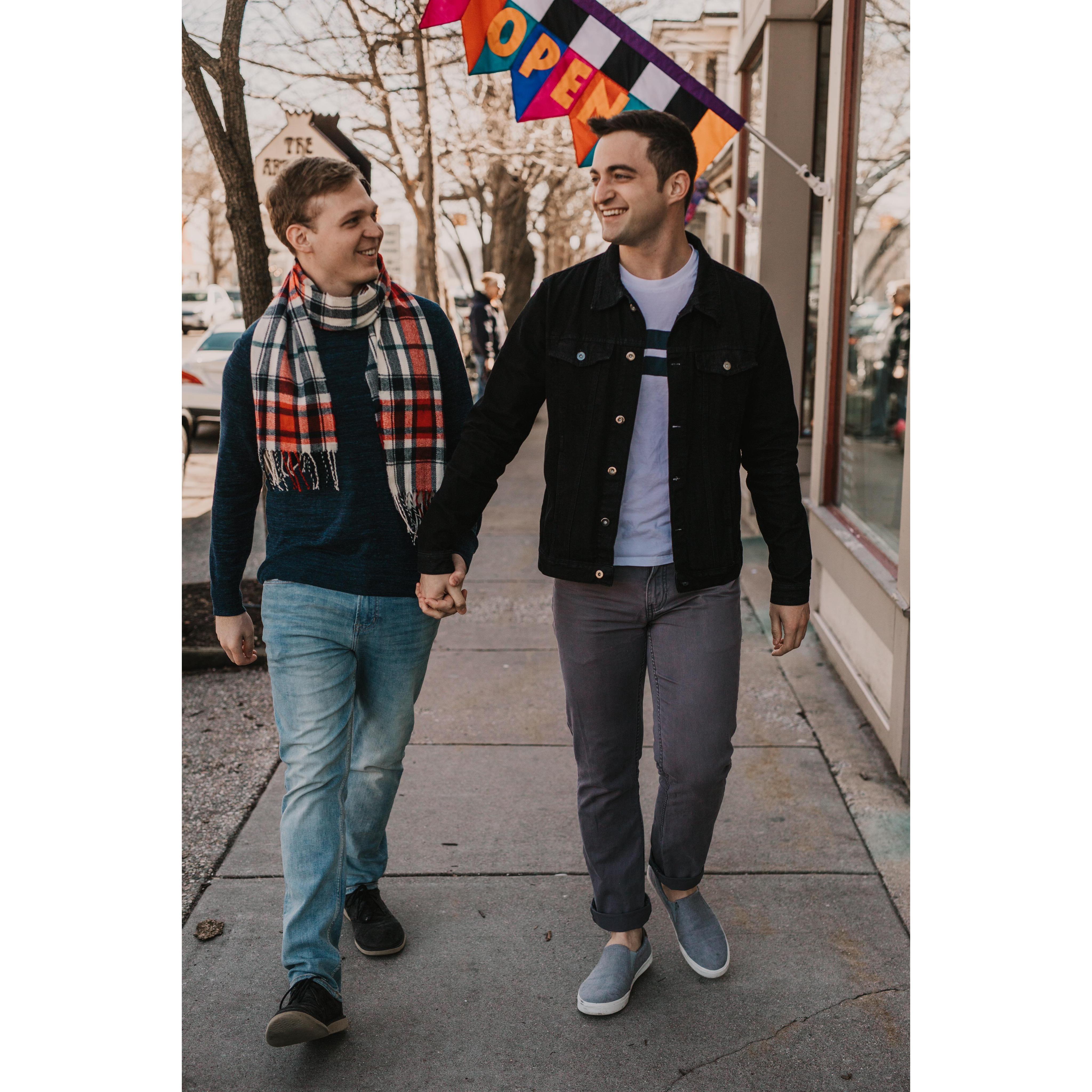 Engagement photos