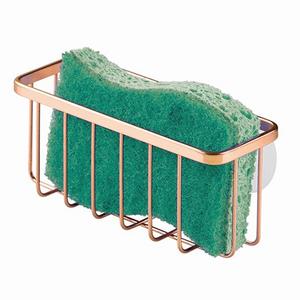 InterDesign Gia Suction Kitchen Sink Caddy - COPPER