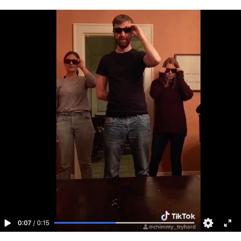 Family Tik Tok challenge over Thanksgiving in Kentucky