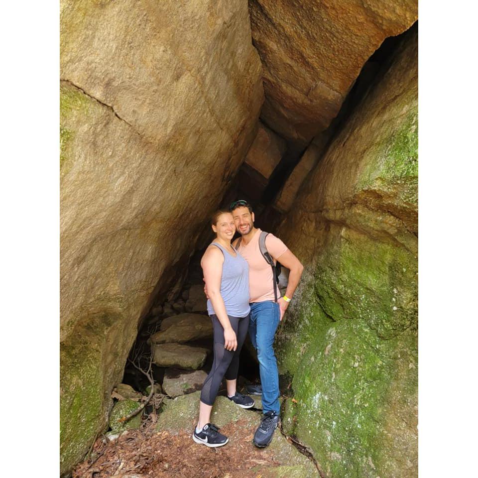 When Alex dragged Kelsey to hike Mohawk Mountain