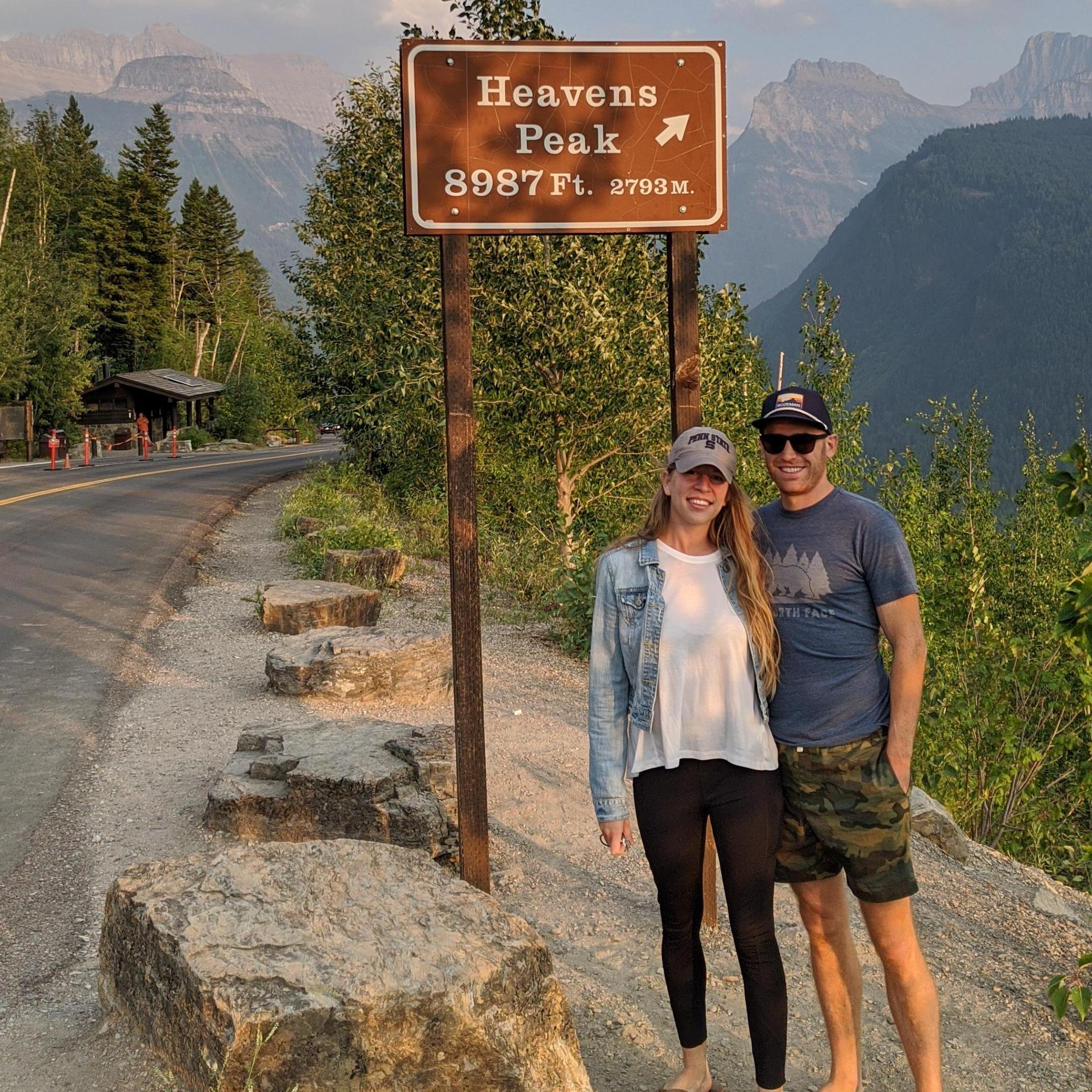 Getting high in Glacier National Park