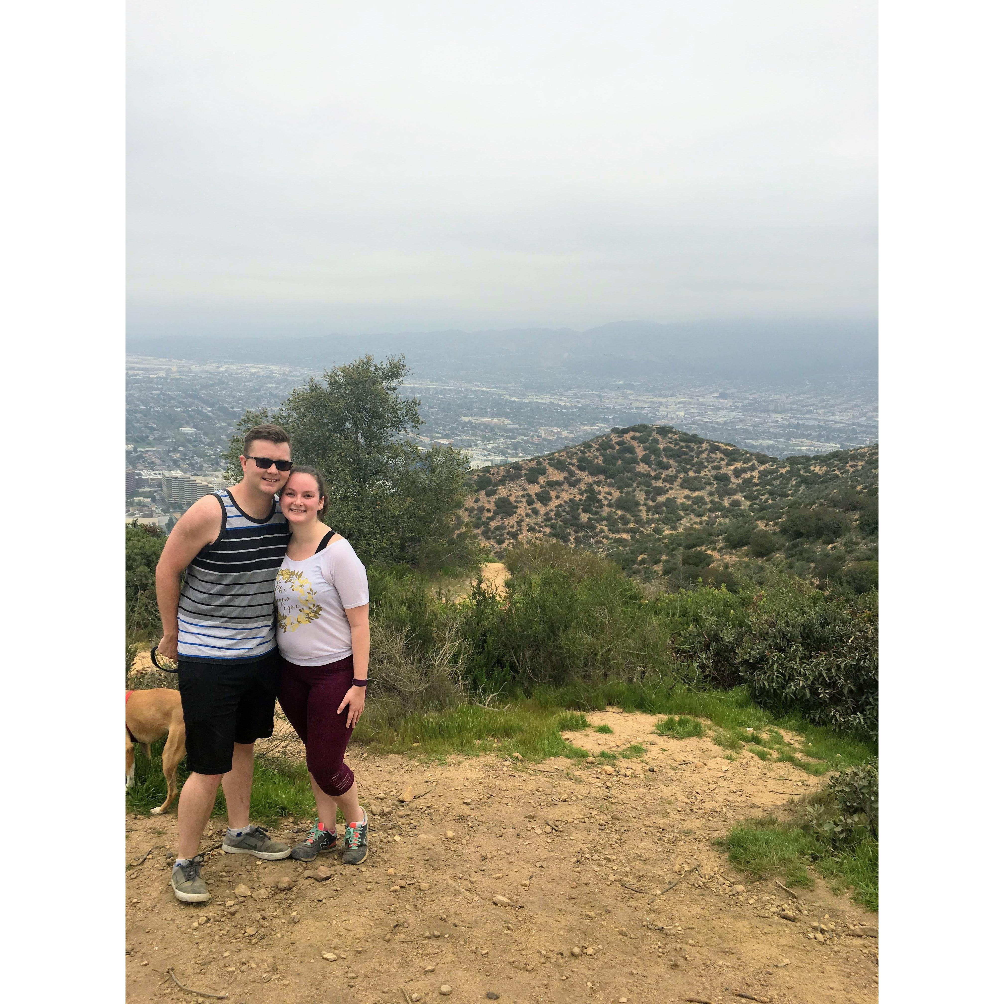 When I took him to the Wisdom Tree (tree not pictured)