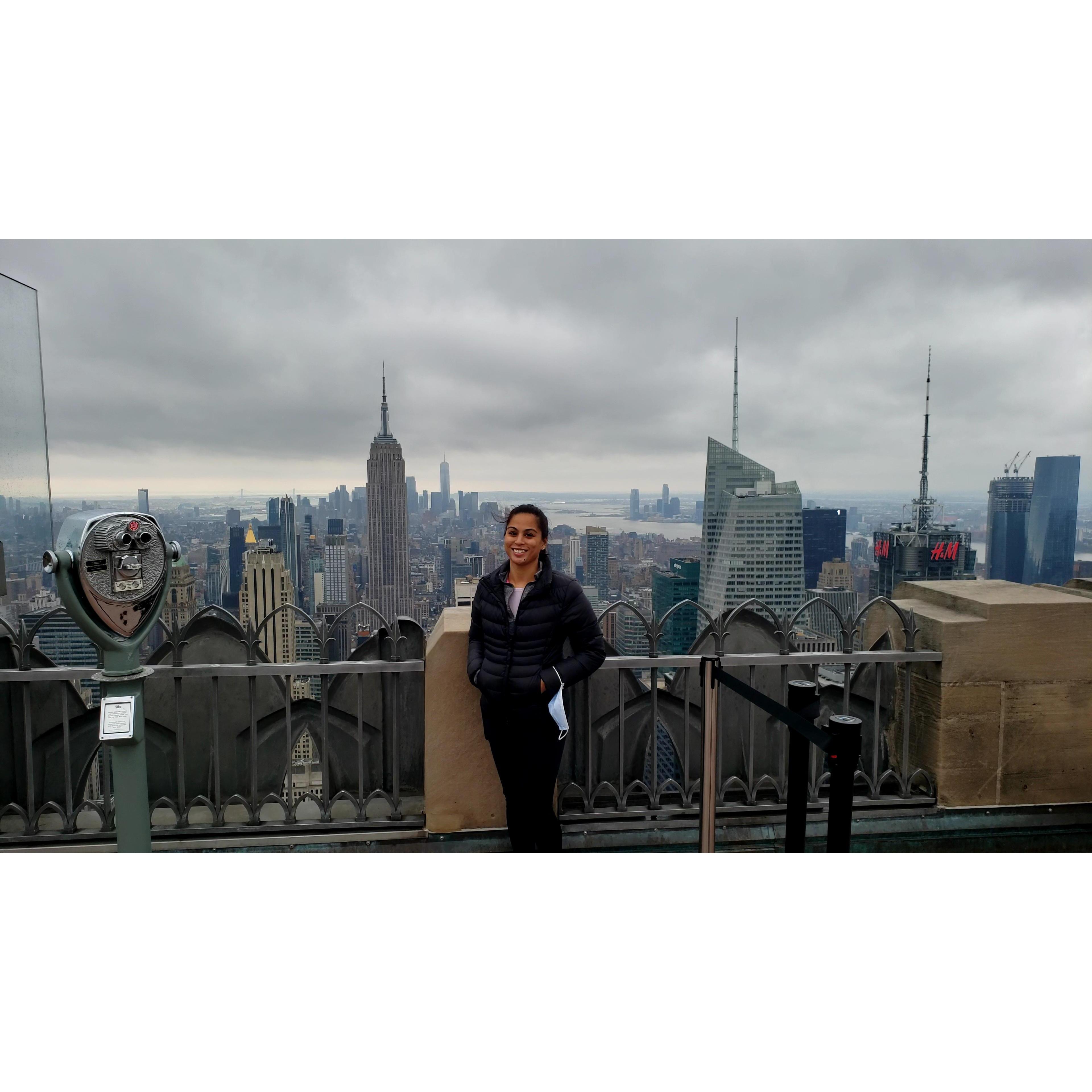 "Top of the Rock" in New York City