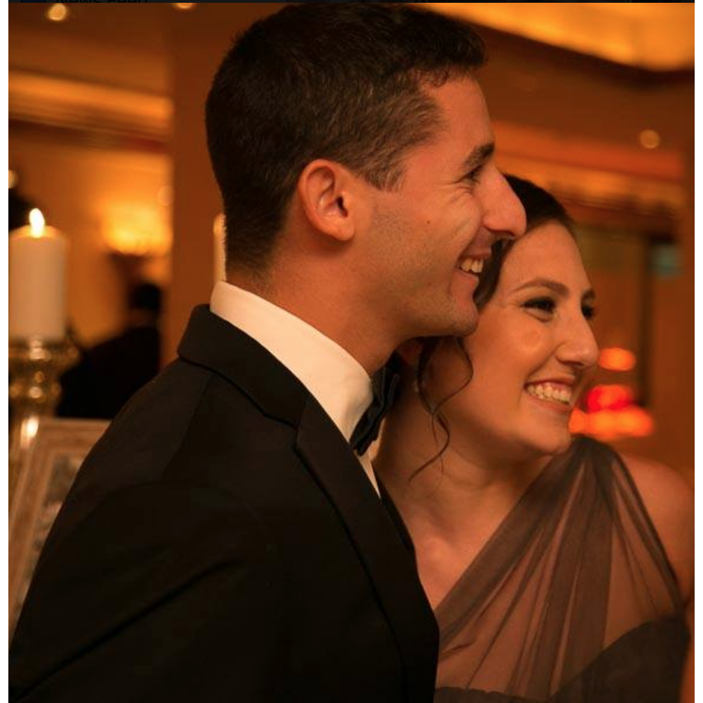 Happy as can be at Jaclyn and Asher's wedding