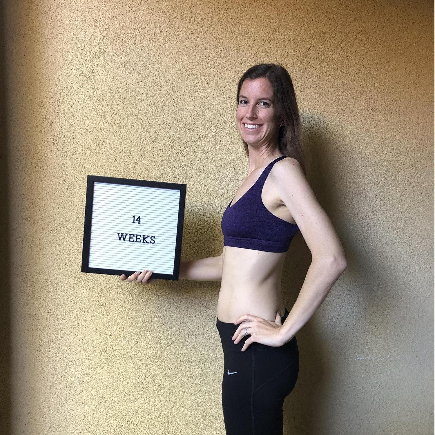 14 Weeks: The little guys is the size of a peach!