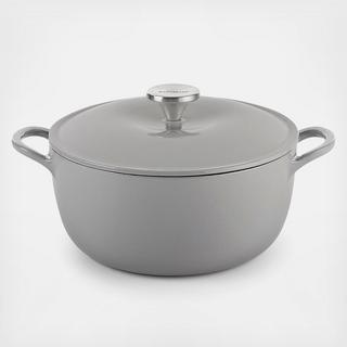 The Cellar - Enameled Cast Iron 4 Qt. Dutch Oven, Created for Macy's