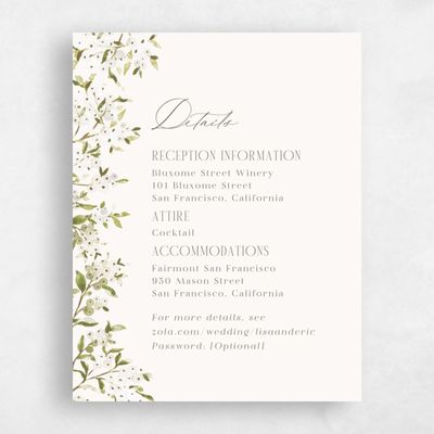 Green Summer Wedding Enclosure - Allegra