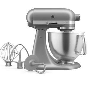 Artisan® Series 5 Quart Tilt-Head Stand Mixer with Premium Touchpoints - Contour Silver | KitchenAid US