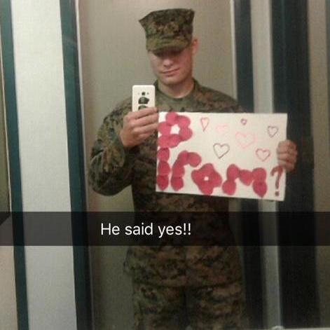 Cutest promposal ever? I think yes.