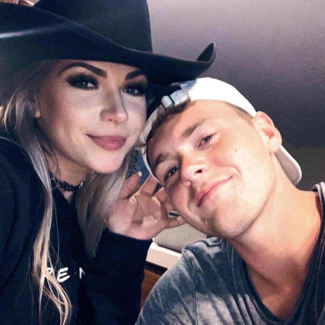 Our first "selfie" together