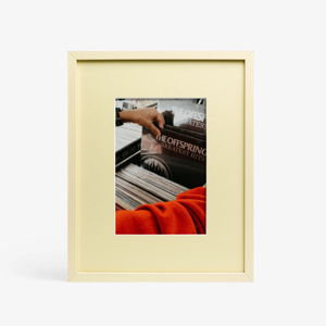 Tone-On-Tone Frame 5 x 7 / Butter Yellow