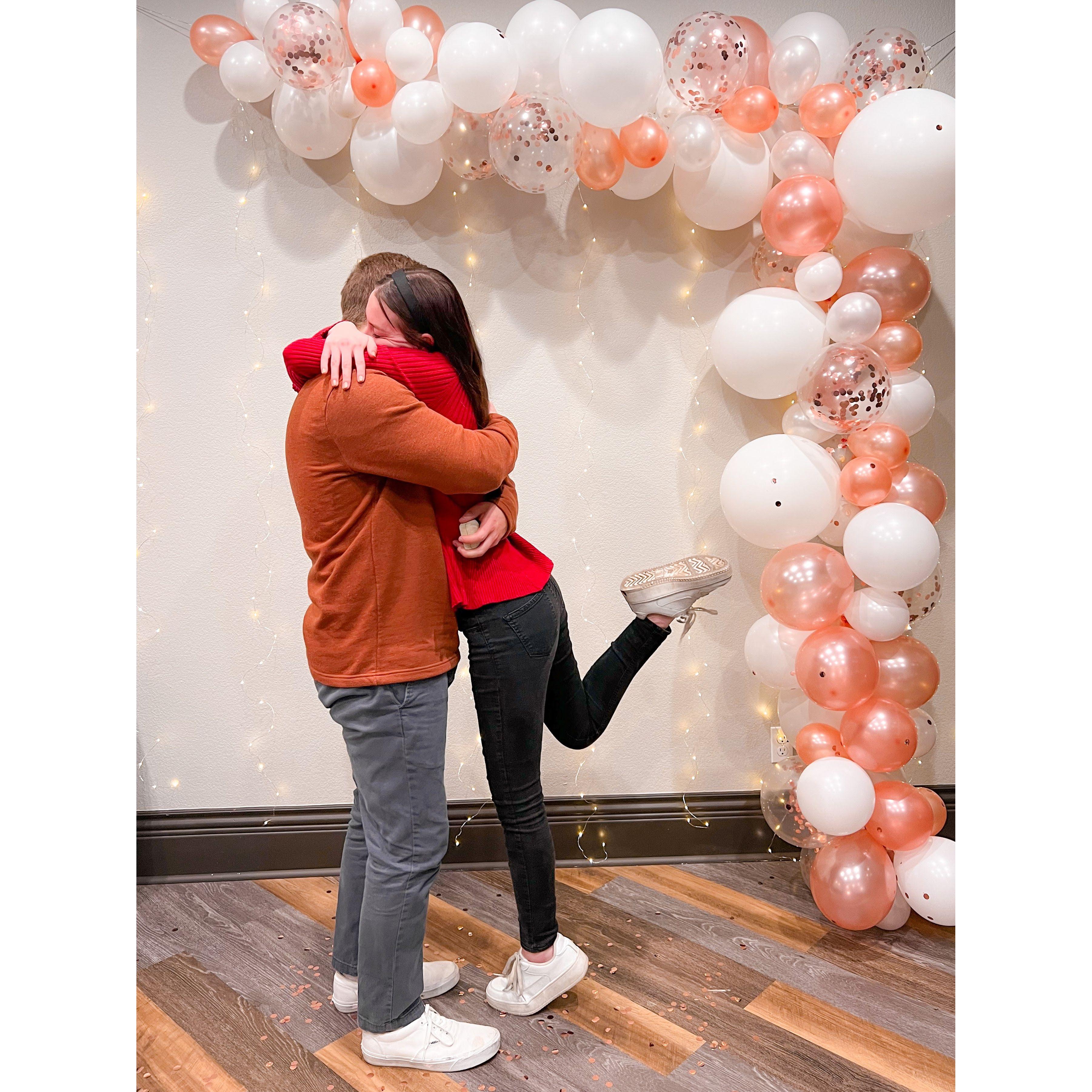 Officially engaged!!! 12/3/22