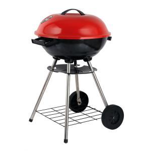 Portable Charcoal Grill in Red
