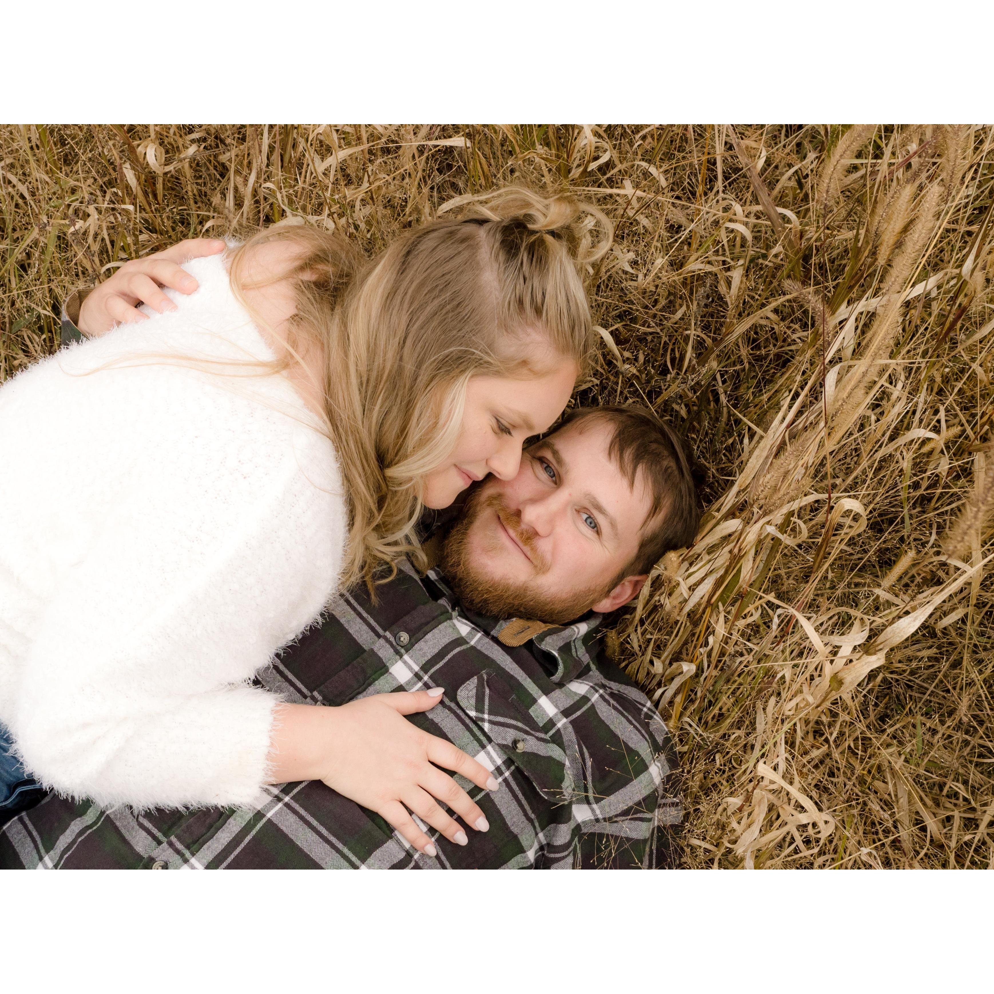 Engagement shoot. October 17,2020. Photo credit to Linda Vail.
