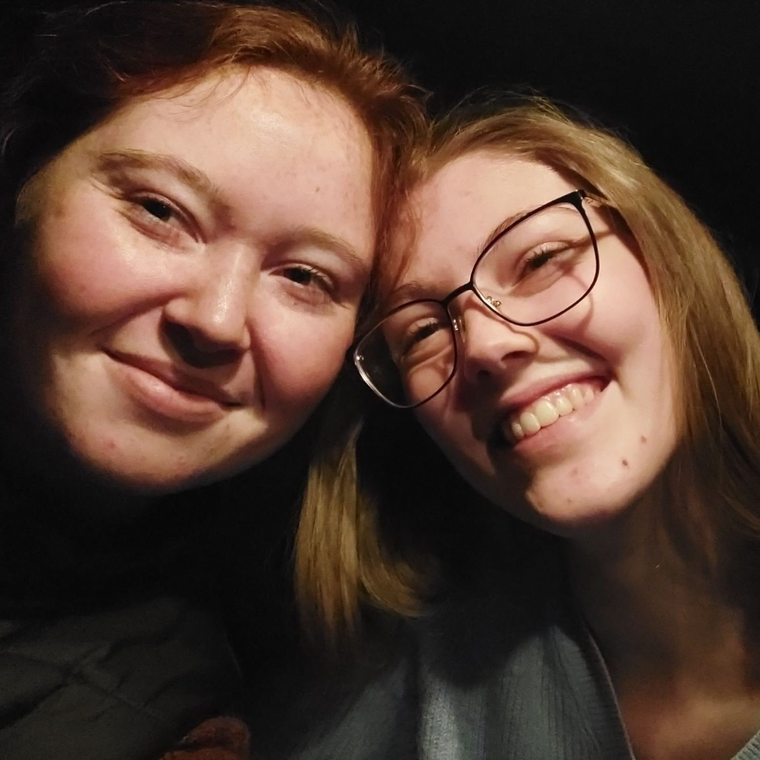 Our first picture together.