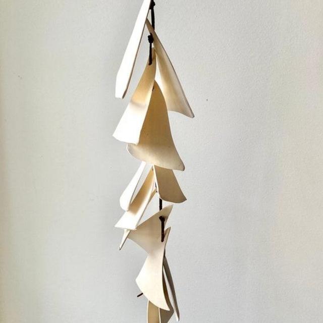 White Ceramic Wind Chime