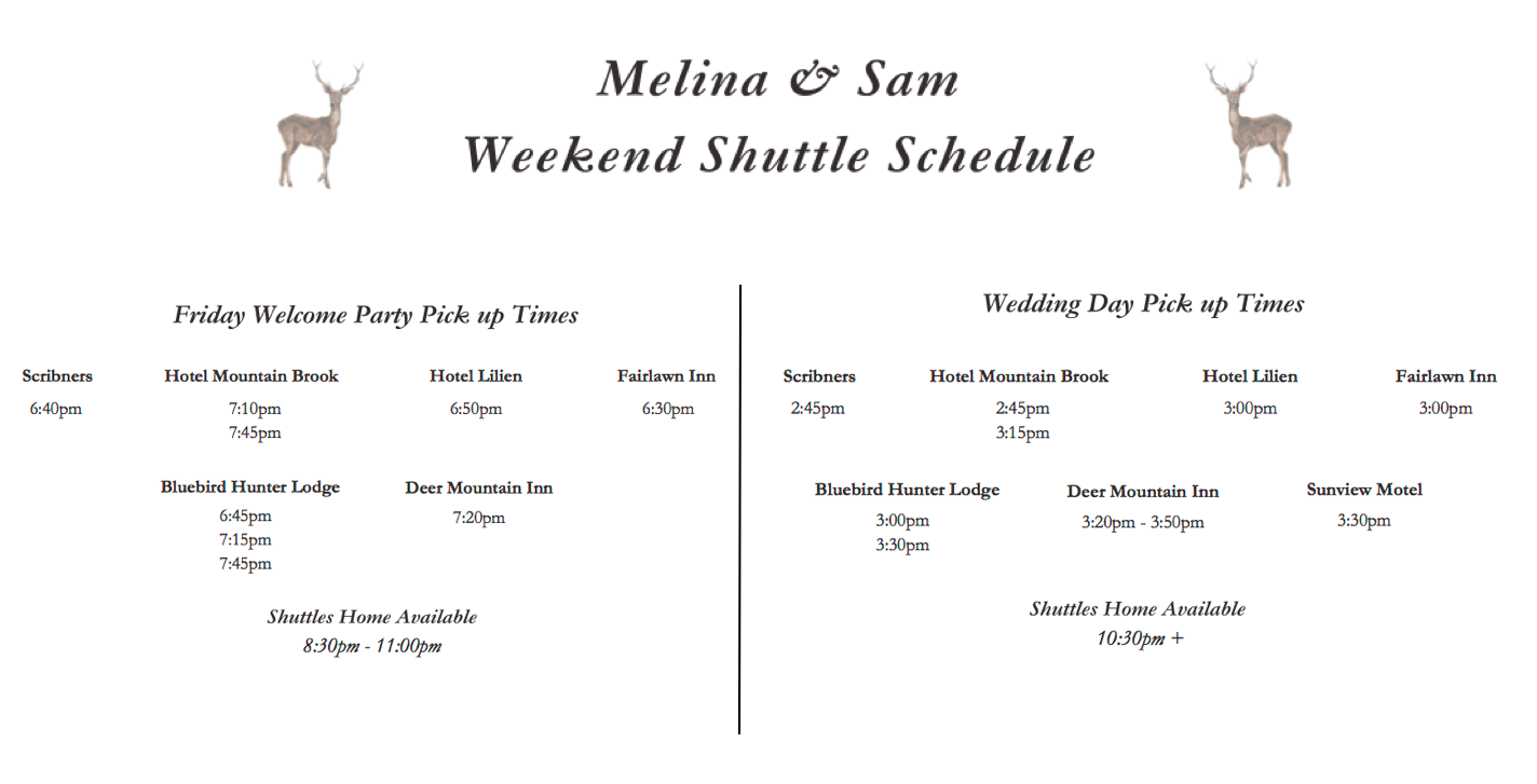 The Wedding Website of Melina Di Prato and Sam Brand