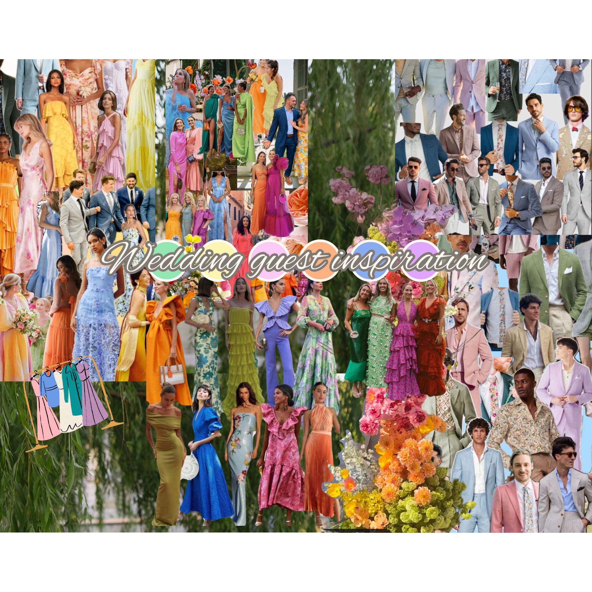 Guest attire inspiration- Think spring and bold!