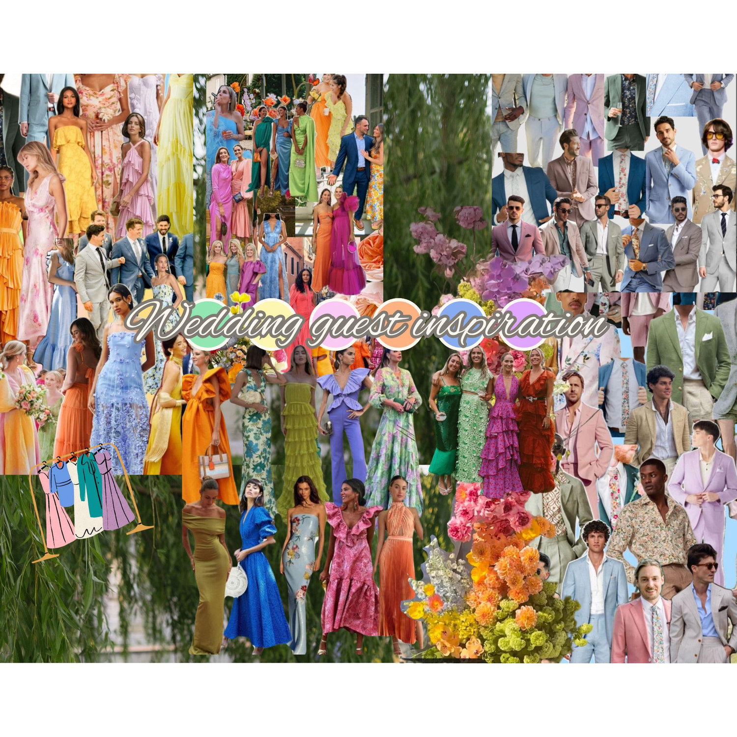 Guest attire inspiration- Think spring and bold!