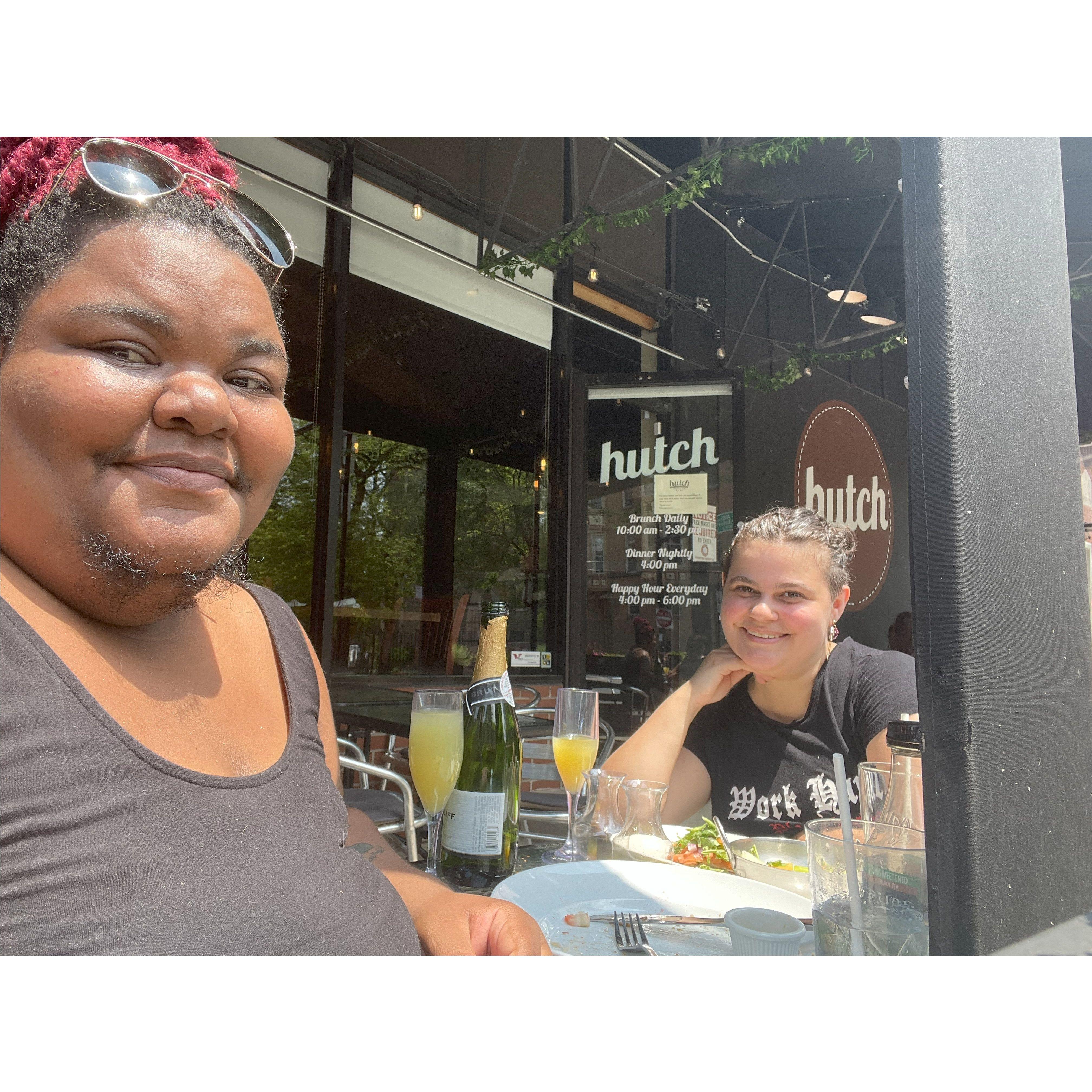 Brunch on Juneteeth in 2022.