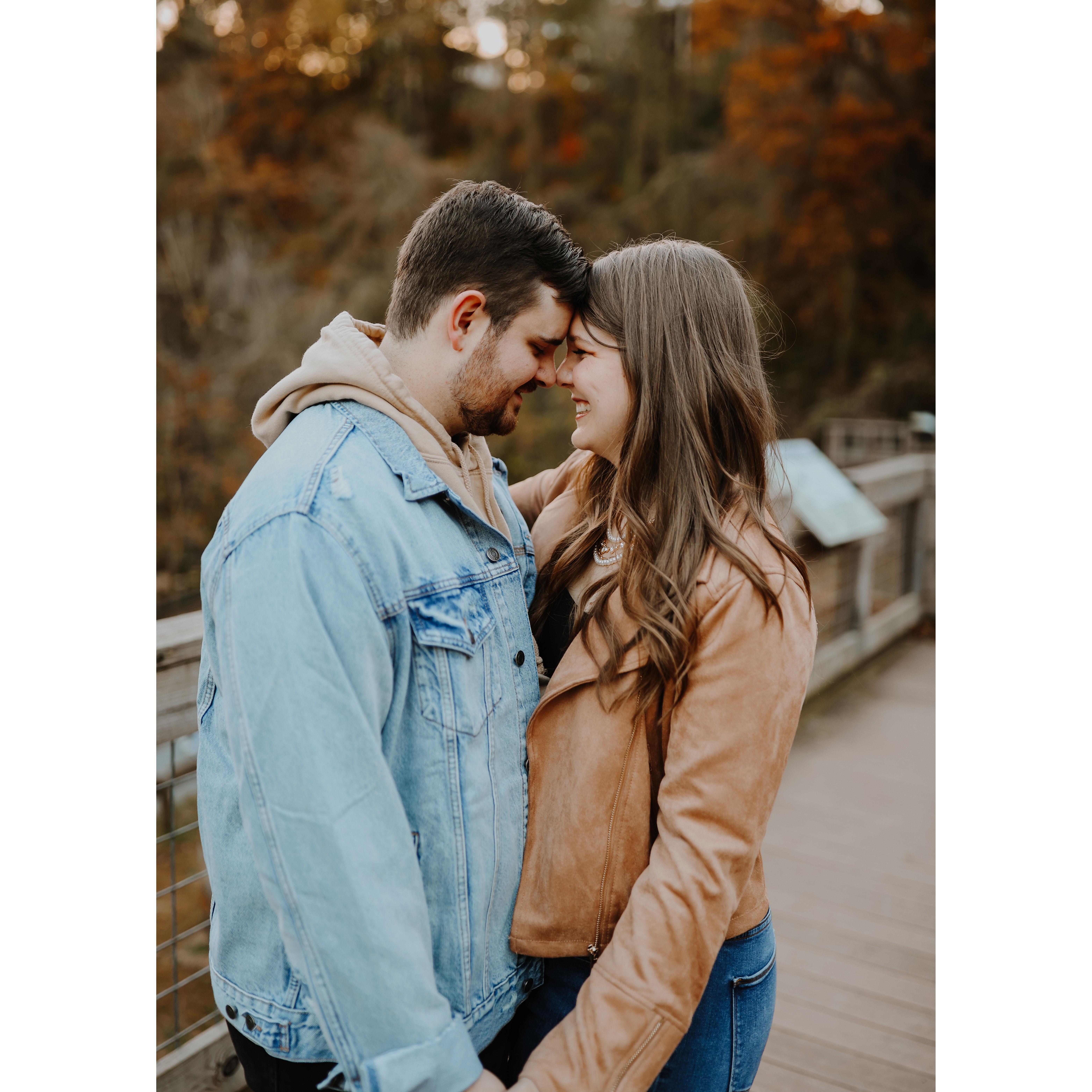 Some of our favorite photos from our engagement shoot.