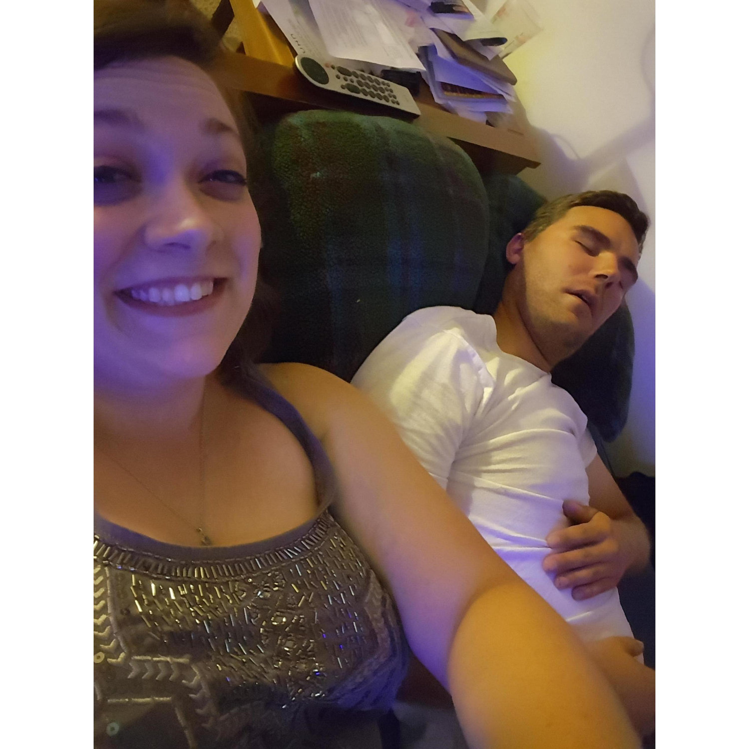 Craig falls asleep a lot