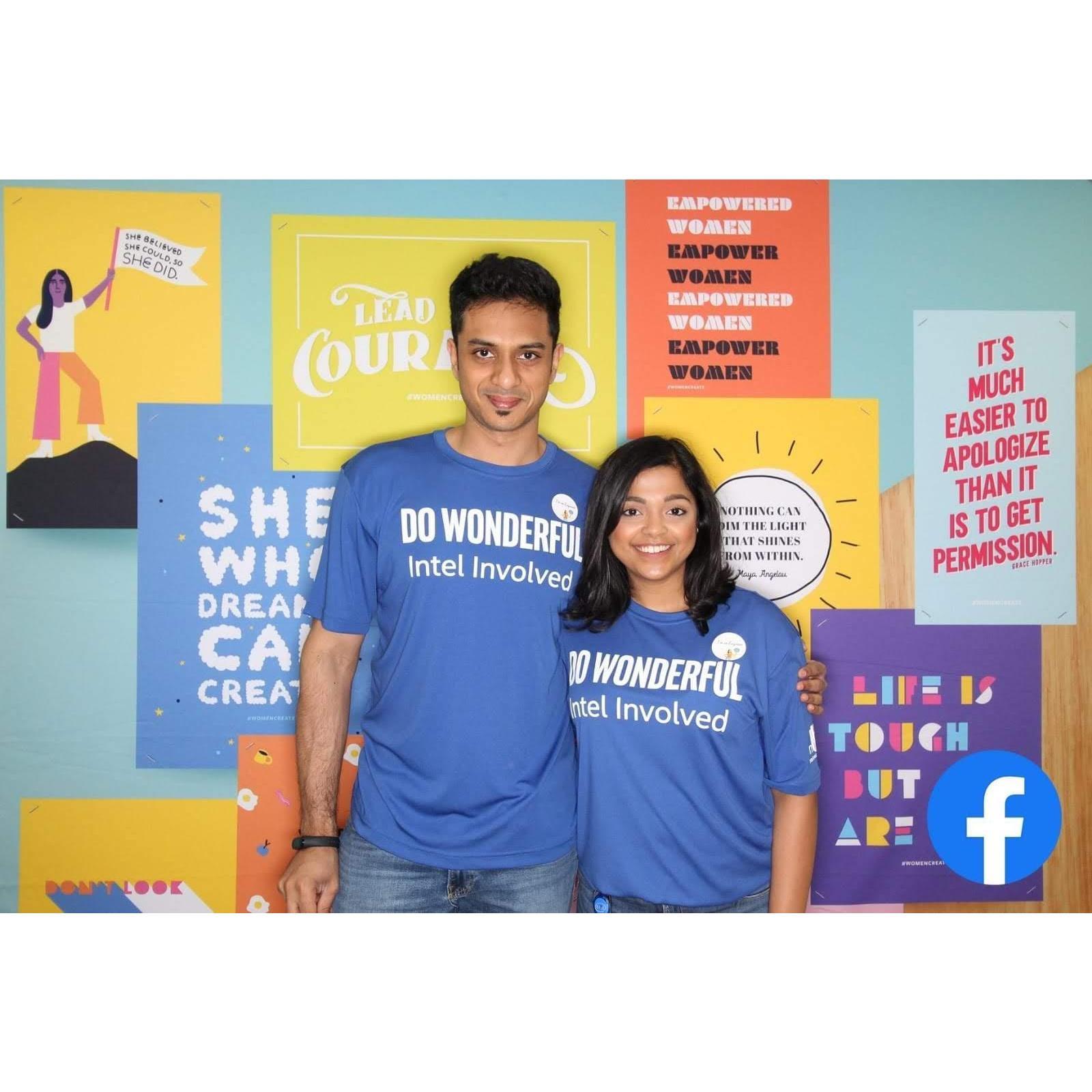 Our first official Intel picture together!