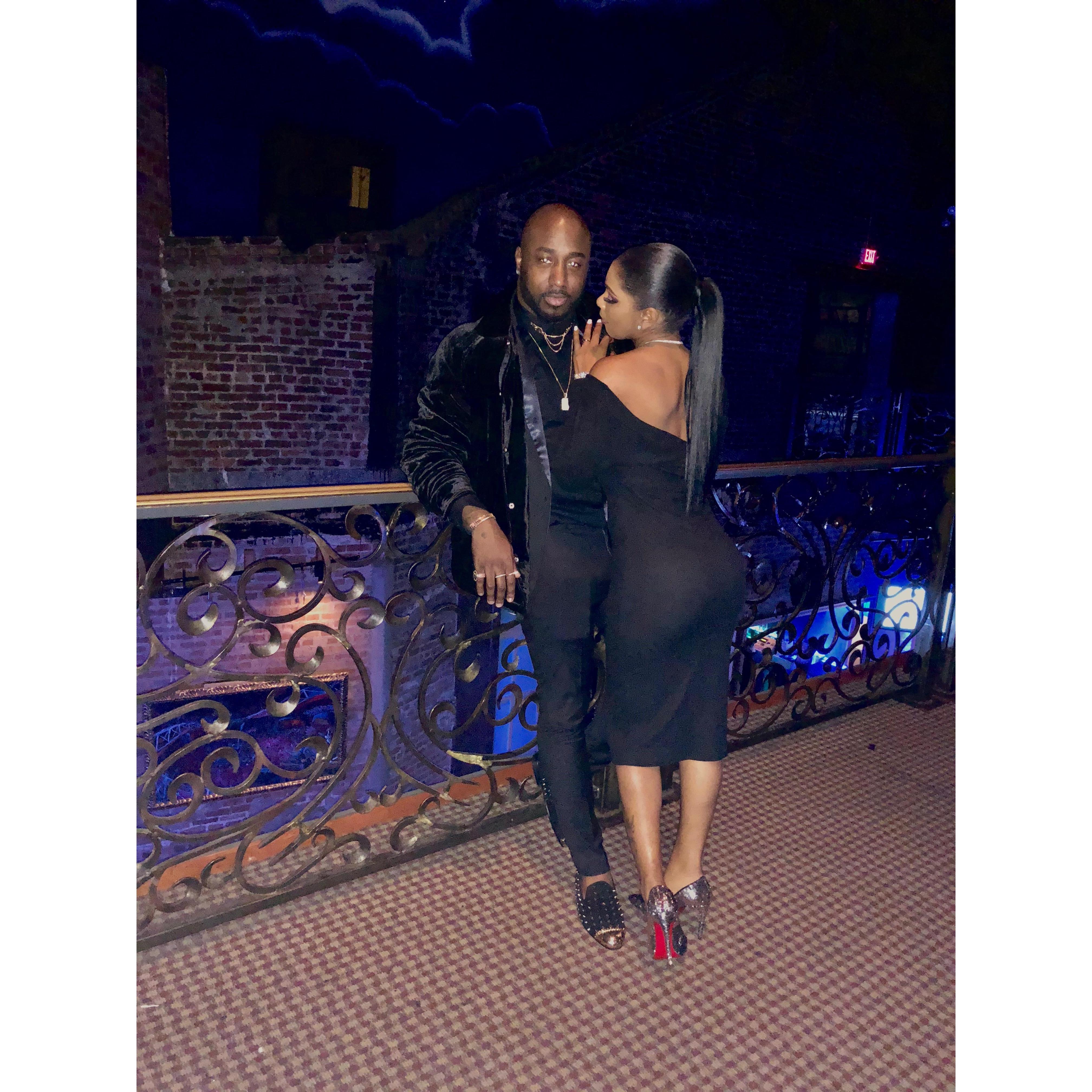 Our First Night Out