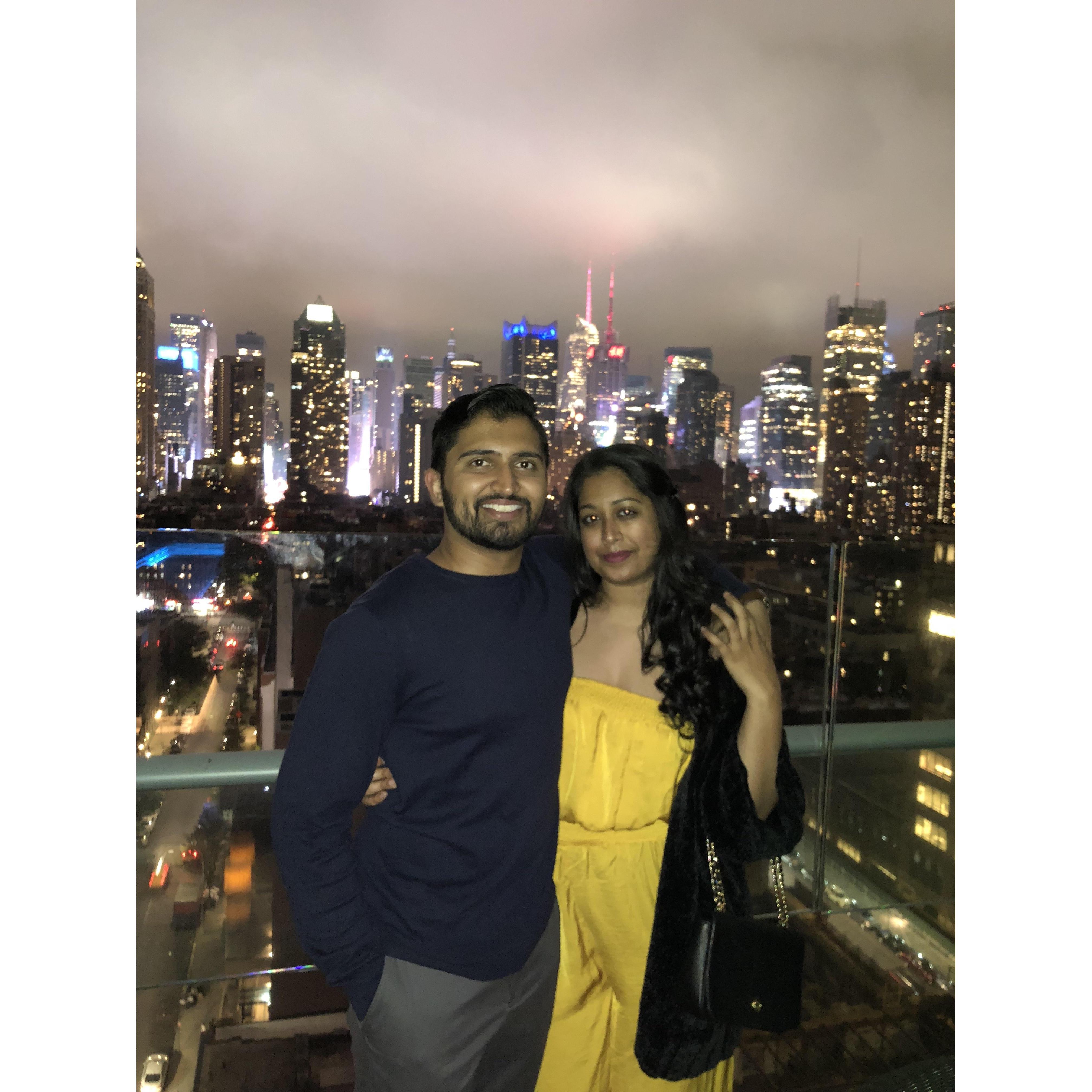 Night out in NYC for my best friends birthday- 2018