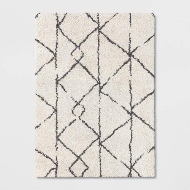 7'X10' Tribal Design Woven Area Rugs Black - Project 62™
