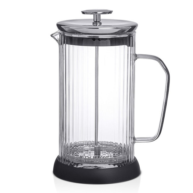 JoyJolt Fluted French Press, 33.8oz
