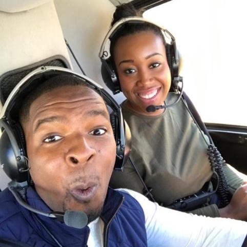 Donald's birthday helicopter ride!