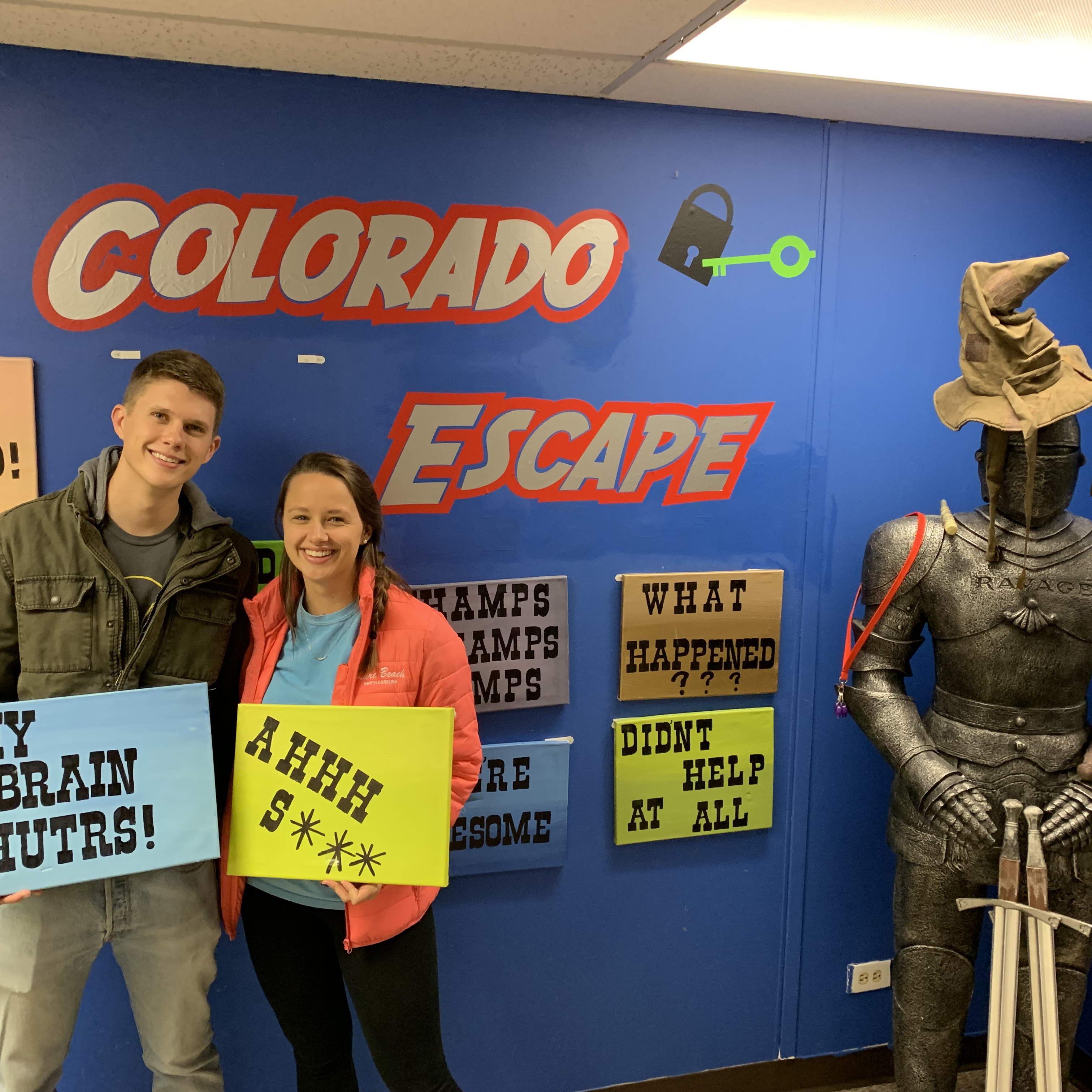 Drake's first escape room