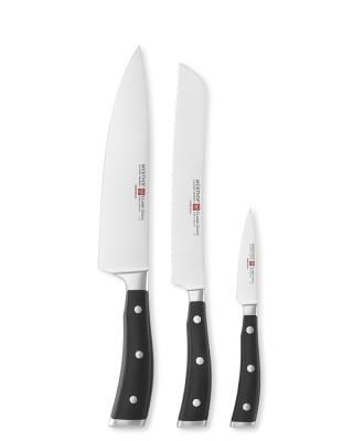 Wüsthof Classic Ikon 3-Piece Knife Starter Set
