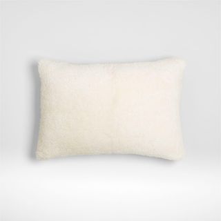 Malmo Shearling Throw Pillow Cover