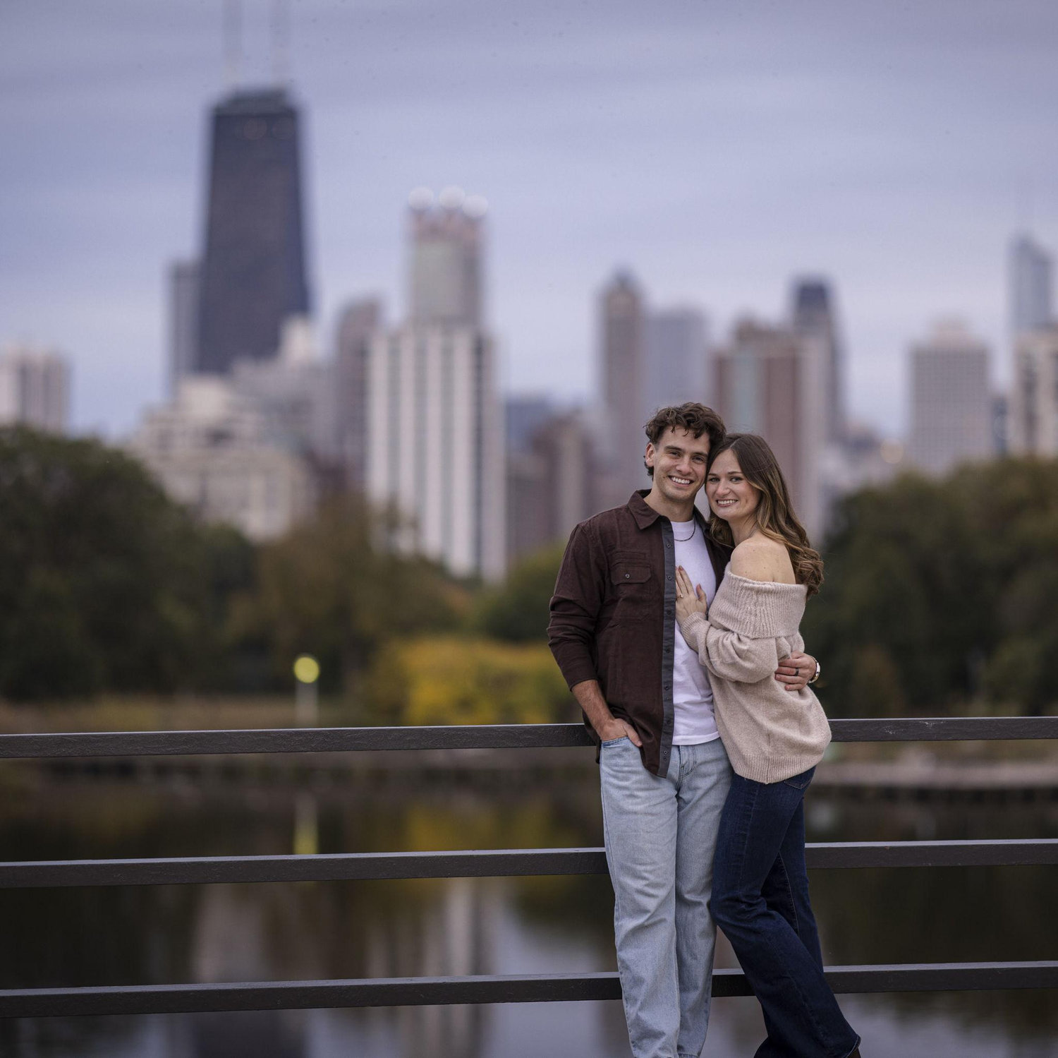 Engagement photos in Lincoln Park