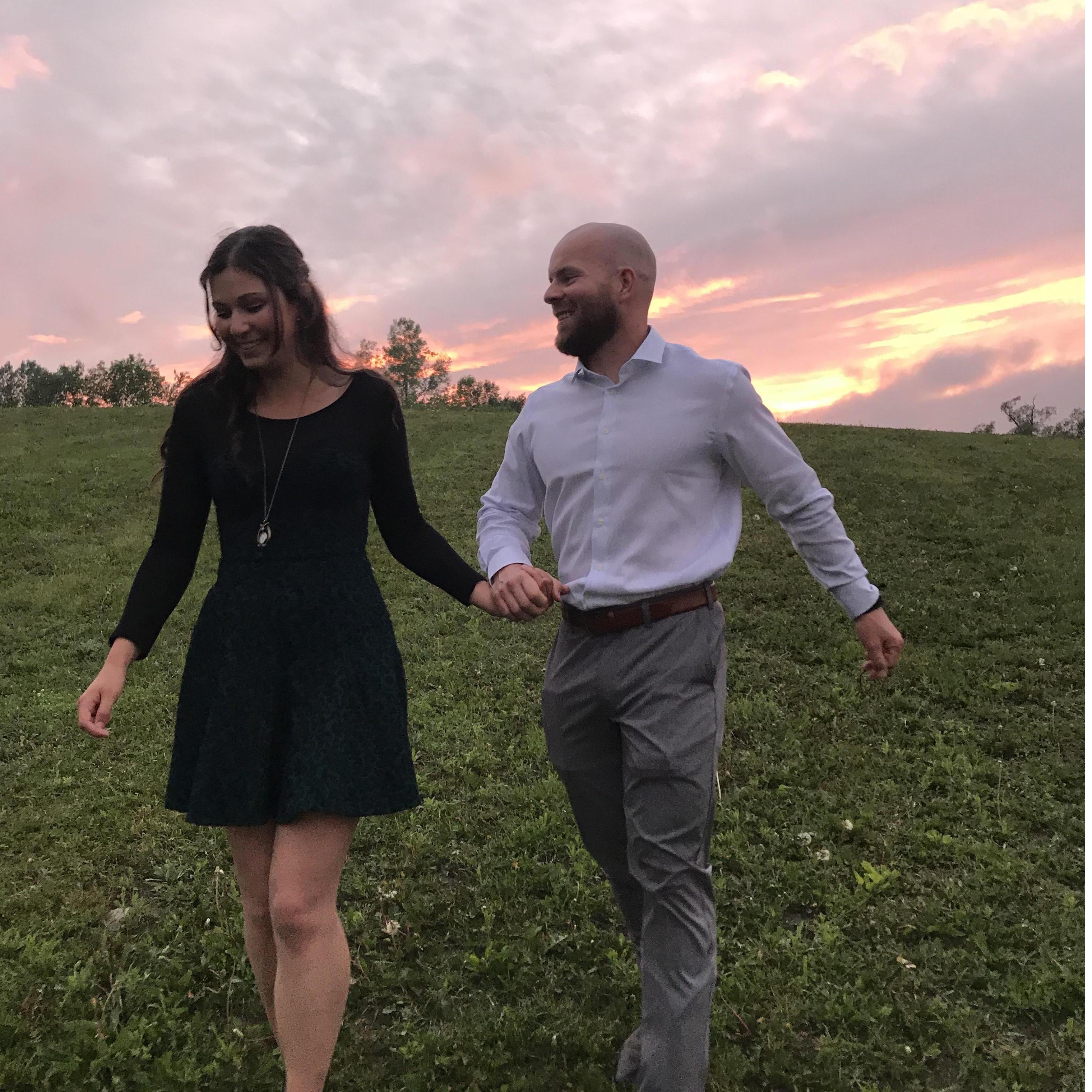 She is probably laughing at something he said