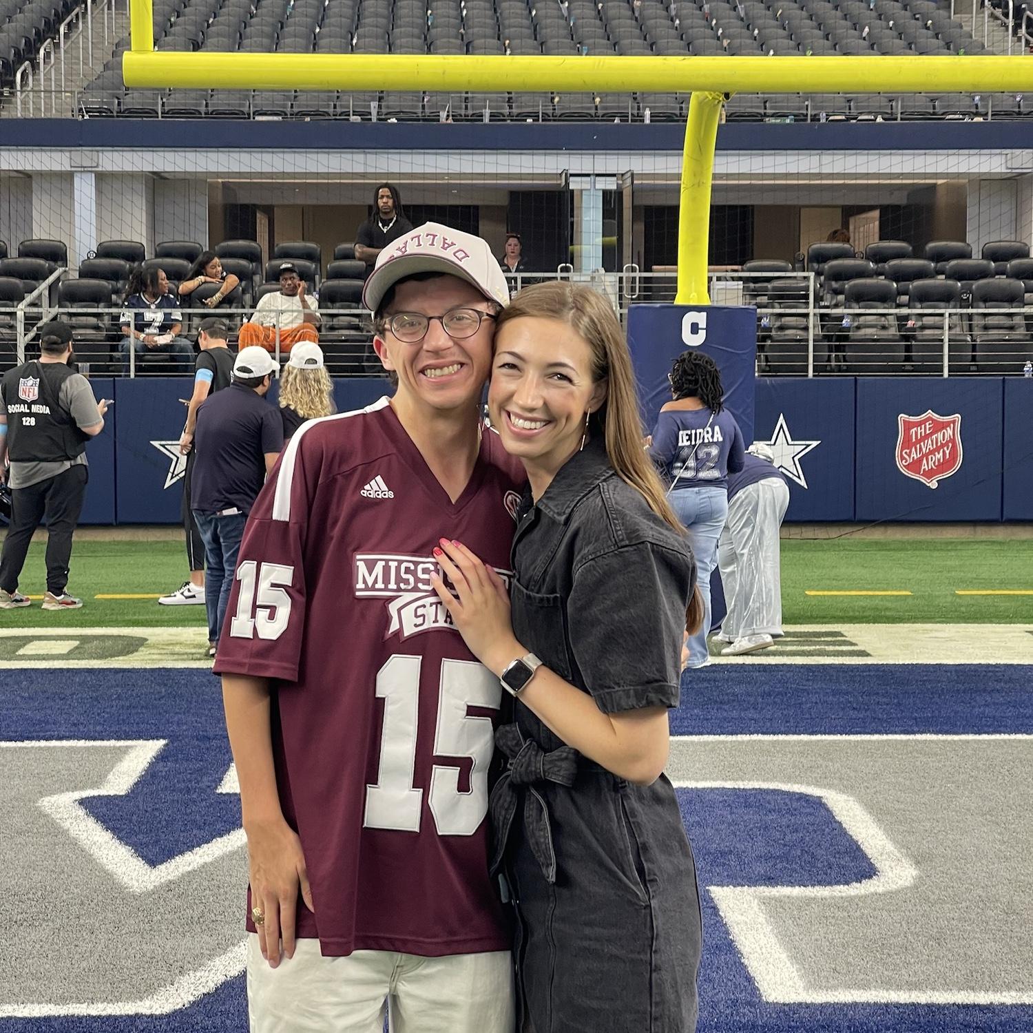 dallas cowboys game!