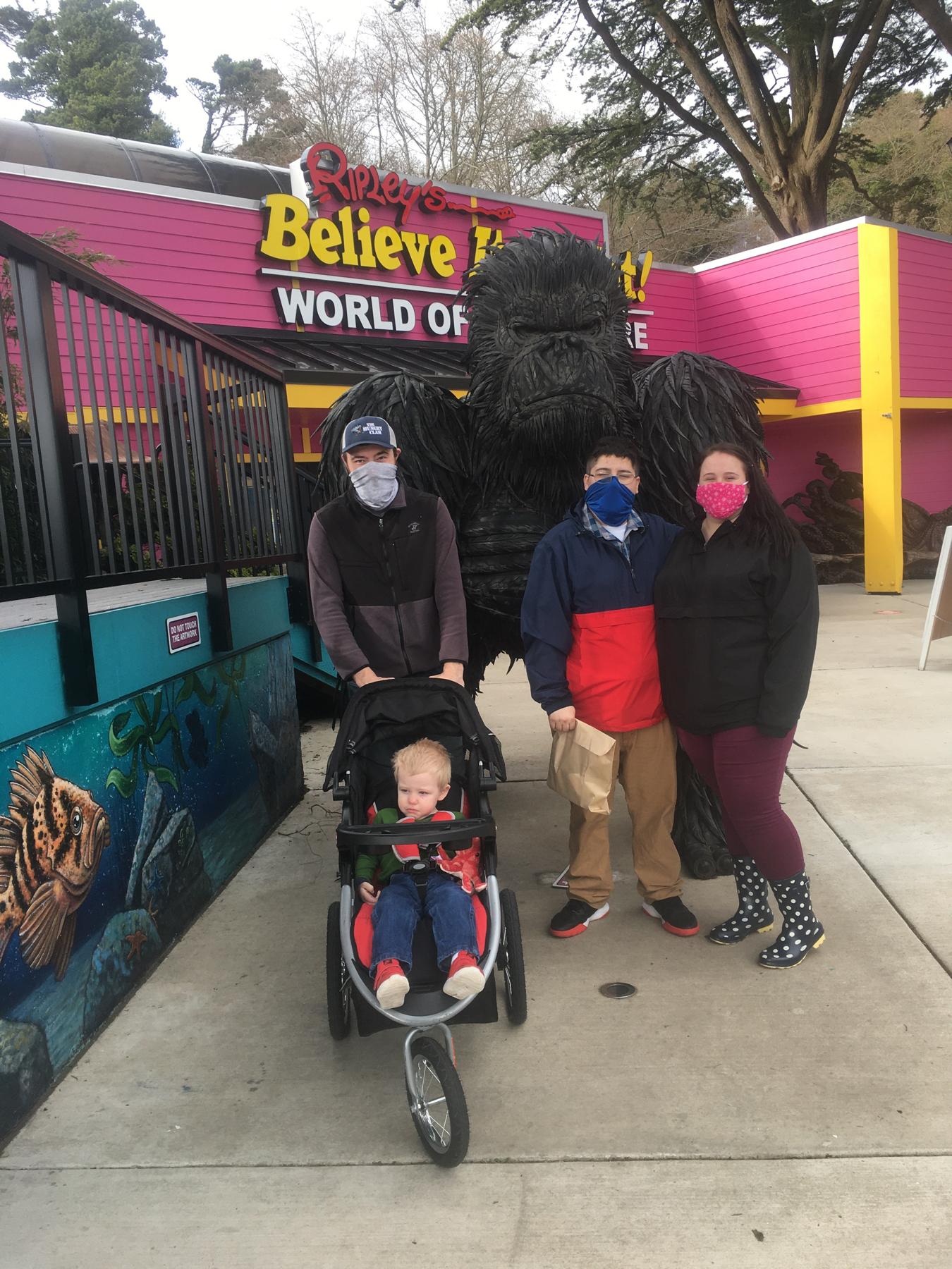 Last family outing of 3