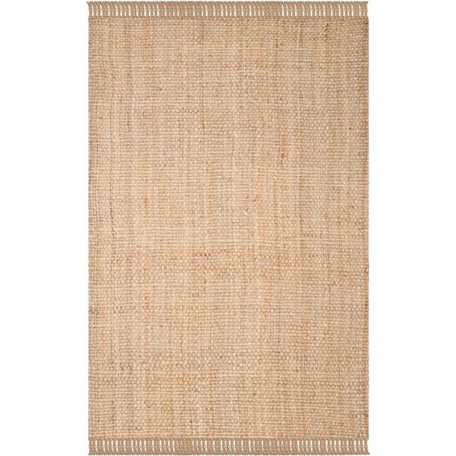 5'X8' Solid Woven Area Rug Light Gray - Safavieh