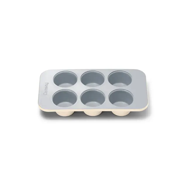 Caraway Home 6c Nonstick Ceramic Muffin Pan Cream