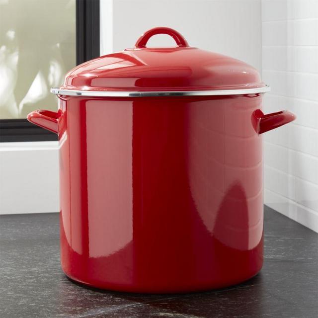 Red 16-Qt. Stockpot