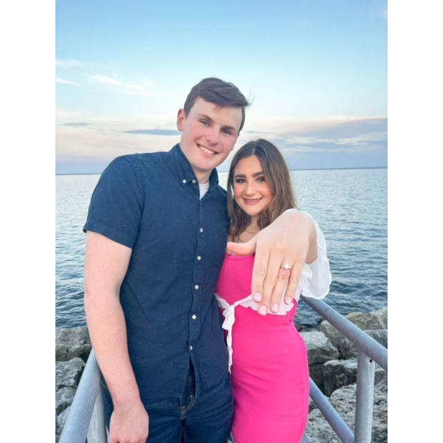The day we got engaged!