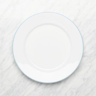 Aspen Rimmed Band Dinner Plate, Set of 4