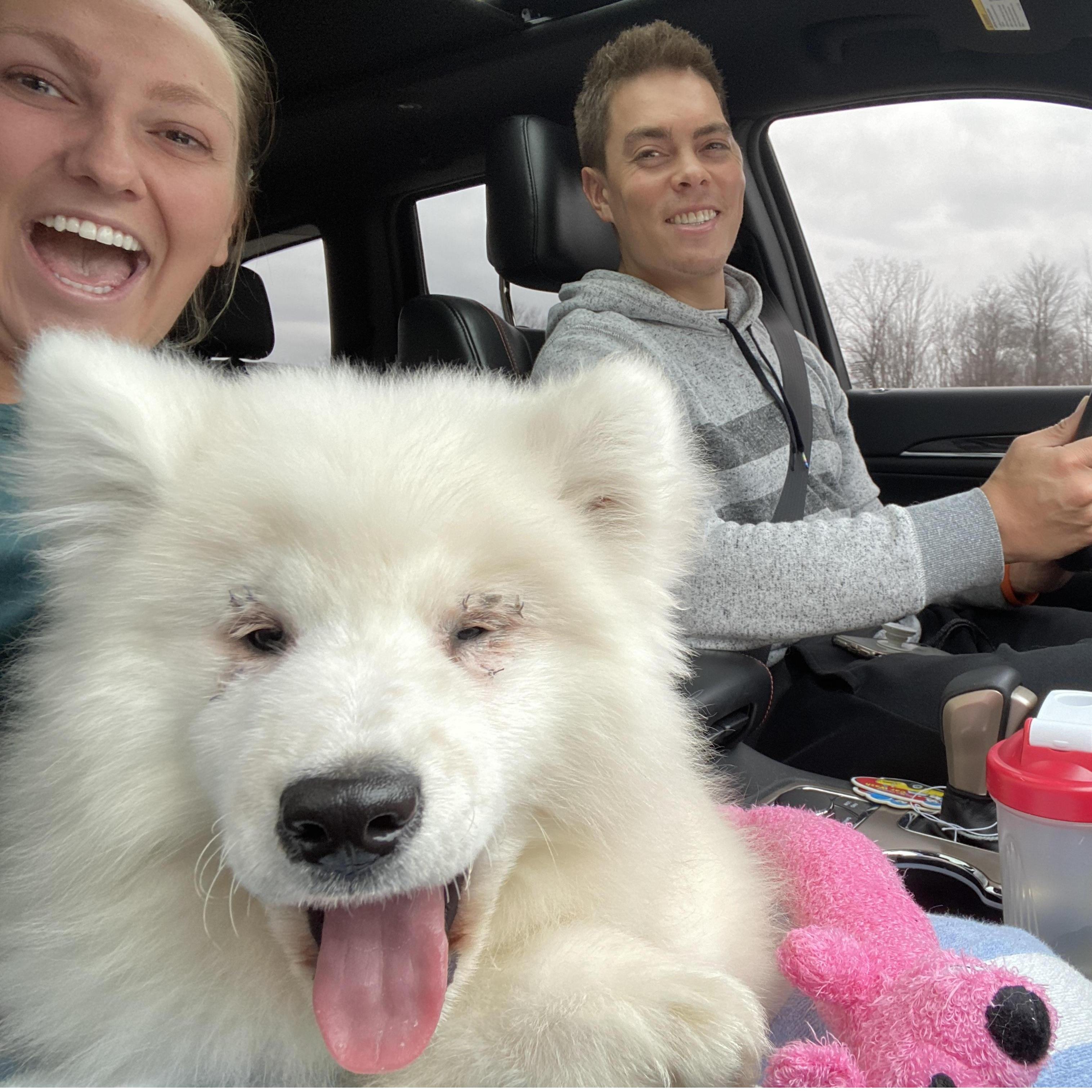 Bringing baby Remi home!