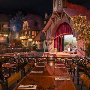 Honeymoon Biergarten Dinner