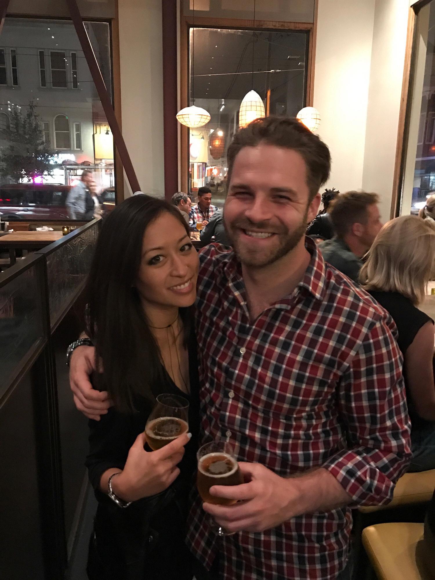 First picture that Josh sent his family of Victoria.