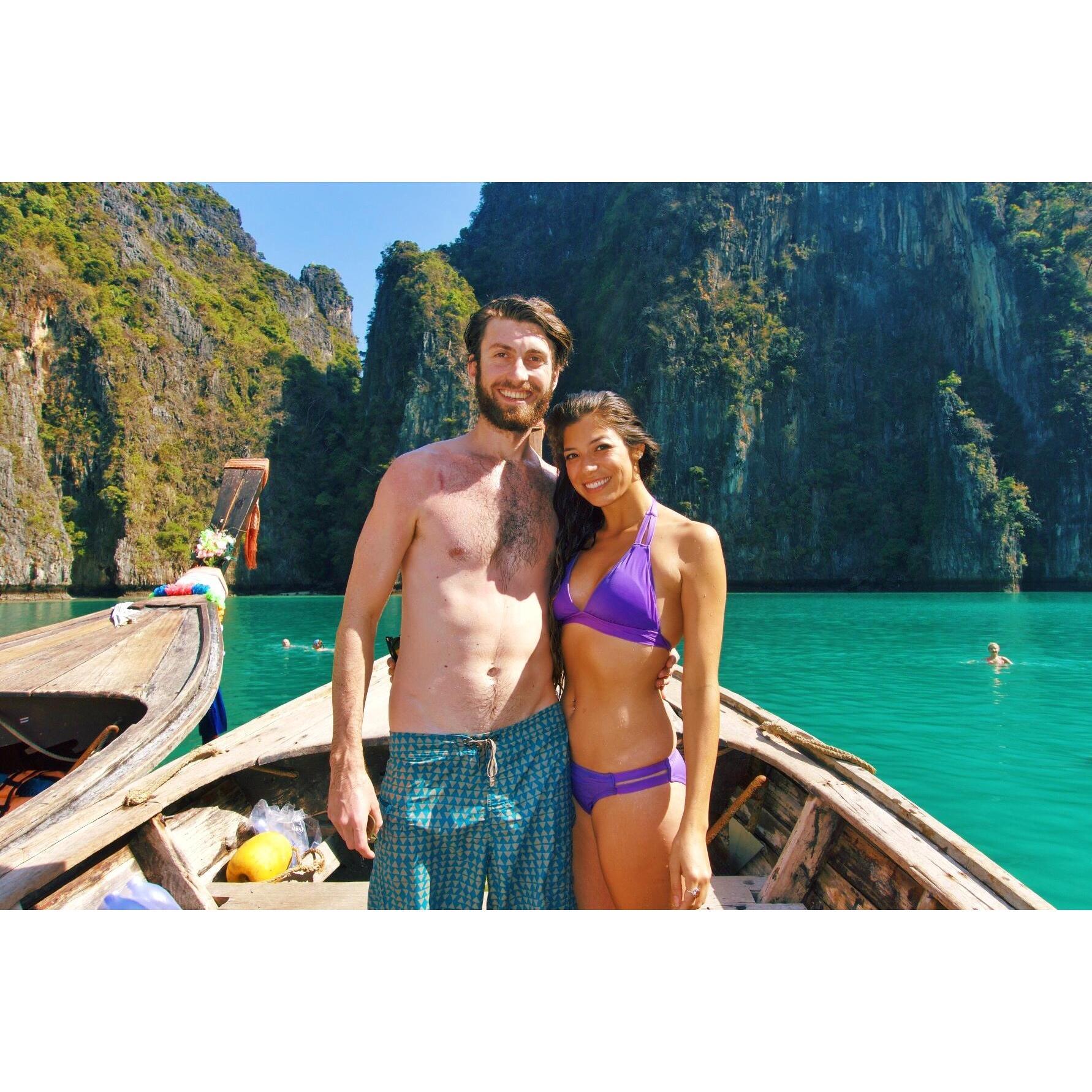 Celebrating our 2 Year Anniversary in the islands of Thailand!