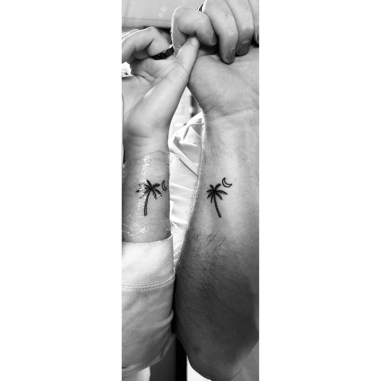 Matching South Carolina tattoos